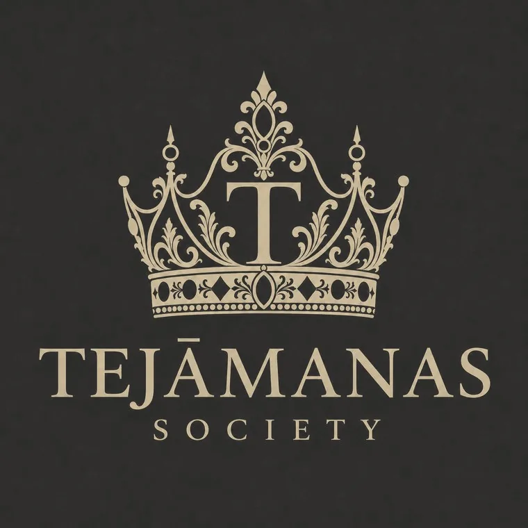 TEJĀMANAS&trade; Society crown logo