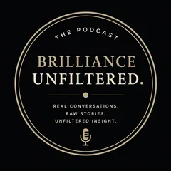 Brilliance Unfiltered, The Podcast, logo
